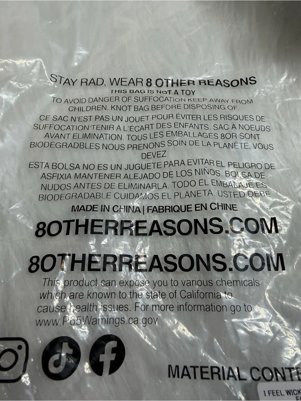 8 Other Reasons bring little